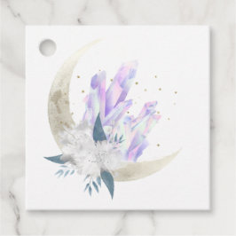 Etiquetas Para Lembrancinhas Casamento Místico Boho Cristal Lua