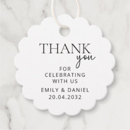 Etiquetas Para Lembrancinhas Casamento moderno Obrigado