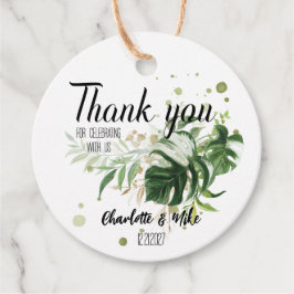 Etiquetas Para Lembrancinhas Casamento Personalizado de Presente Tropical Perso