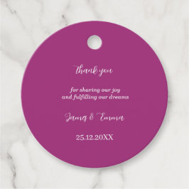 Etiquetas Para Lembrancinhas Casamento Personalizado Roxo Simples