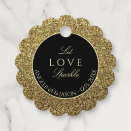 Etiquetas Para Lembrancinhas Casamento Preto E Dourado Elegante