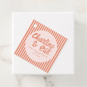 Etiquetas Para Lembrancinhas Casamento Retroativo De Escrita De Mão Vermelha Ob