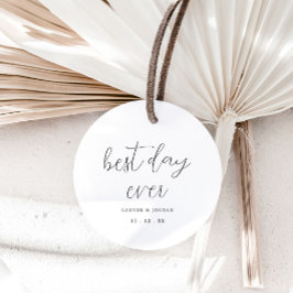 Etiquetas Para Lembrancinhas Casamento Rustic Best Day Ever