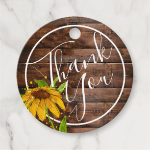 Etiquetas Para Lembrancinhas Casamento Rustic Wood Sunflower Country Obrigado 