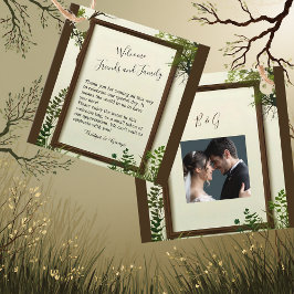 Etiquetas Para Lembrancinhas casamento Rústico de Árvore Verde