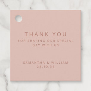 Etiquetas Para Lembrancinhas Casamento simples e antigo rosa