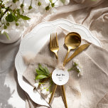 Etiquetas Para Lembrancinhas Casamento Simples Minimalista Obrigado<br><div class="desc">Esse simples obrigado de casamento minimalista que você favorece são perfeitos para um casamento elegante. O clássico design apresenta tipografia rústica em preto e branco com um aspecto moderno minimalista. QSD113</div>