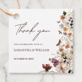 Etiquetas Para Lembrancinhas Casamento Tema De Chic Boho Pastel Wildflower