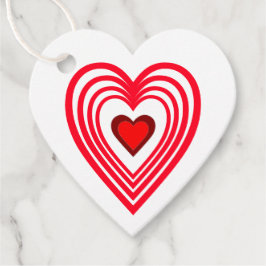 Etiquetas Para Lembrancinhas Casamento Vermelho de Corações Dia dos Namorados 4