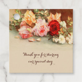 Etiquetas Para Lembrancinhas Casamento vintage, Antigos Rosas Flores De Vida Co