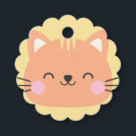 Etiquetas Para Lembrancinhas Cat Birthday Kids Art<br><div class="desc">Cat Birthday Kids Art Favor Tags</div>