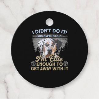 Etiquetas Para Lembrancinhas Catahoula Leopard Cachorro Eu Não Fiz Eu Sou Um Ca