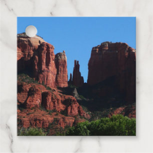 Etiquetas Para Lembrancinhas Catedral Rock em Sedona Monumento de Arizona