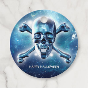 Etiquetas Para Lembrancinhas Caveira espacial. Personalizável