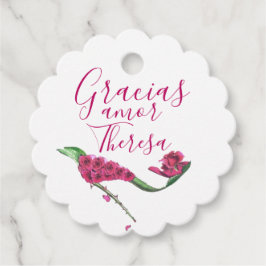 Etiquetas Para Lembrancinhas Celebração de Calçados de fada de jardim entalada