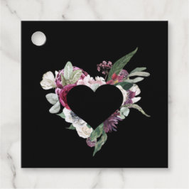 Etiquetas Para Lembrancinhas Cerimônia de ronda de sangue escuro