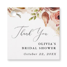 Chá de Bebê Boho Terra Flores - Floral Outono