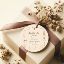 Chá de Bebê de Caubói Boho Western Saddle up