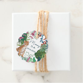 Etiquetas Para Lembrancinhas Chá de Bebê do Tigre Fofo Mamãe Vai Ser