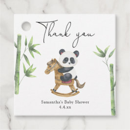 Etiquetas Para Lembrancinhas Chá de bebê obrigado ursinho panda
