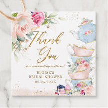 Chá de Bebê Rosa com Flores para Festa de Aniversá