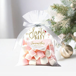 Etiquetas Para Lembrancinhas Chá de Bebê Santa Baby Natal