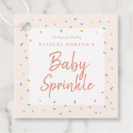 Etiquetas Para Lembrancinhas Chá de Bebê Sprinkle Moderno