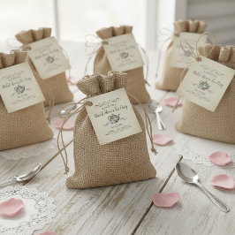 Etiquetas Para Lembrancinhas Chá de Bebê Vintage Elegante | Chá de Noiva