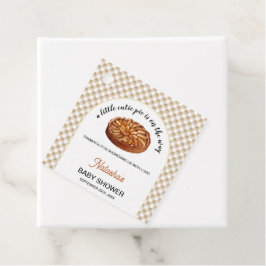 Etiquetas Para Lembrancinhas Chá de fraldas de Ação de Graças da Apple Pie Pie