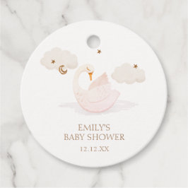 Etiquetas Para Lembrancinhas Chá de fraldas de Estrela da Lua da Princesa Simpl