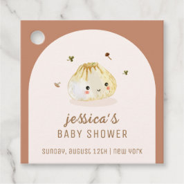 Etiquetas Para Lembrancinhas Chá de fraldas de lixo chinês boho minimalista