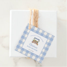 Etiquetas Para Lembrancinhas Chá de fraldas de Menino Cultivado Localmente