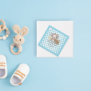 Etiquetas Para Lembrancinhas Chá de fraldas de Picnic do Urso Castanho