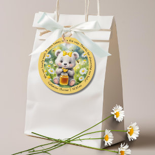 Etiquetas Para Lembrancinhas Chá de fraldas de Primavera do Jardim da Flor do C