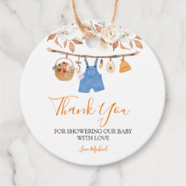 Etiquetas Para Lembrancinhas Chá de fraldas de queda de abóbora de roupa de out