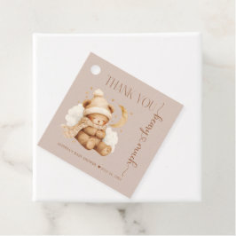 Etiquetas Para Lembrancinhas Chá de fraldas de Urso de Corte