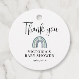 Etiquetas Para Lembrancinhas Chá de fraldas Rainbow Boy