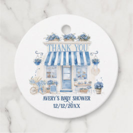 Etiquetas Para Lembrancinhas Chá de fraldas temático Bebe Cafe Bonjour Bebe Par