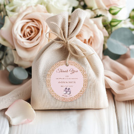 Etiquetas Para Lembrancinhas Chá de fraldas Vintage Pink Classic Girl