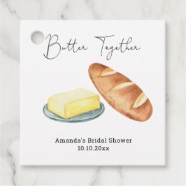 Etiquetas Para Lembrancinhas Chá de Noiva Butter Together