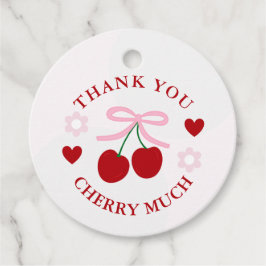 Etiquetas Para Lembrancinhas Chá de Noiva Cereja Doce