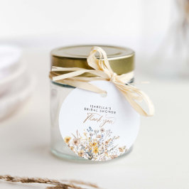 Etiquetas Para Lembrancinhas Chá de Noiva das Flores Silvestres Amor em Flor