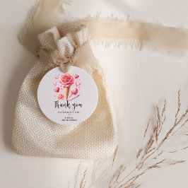 Etiquetas Para Lembrancinhas Chá de Noiva de Sorvete em Aquarela Obrigado