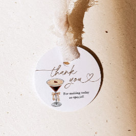 Etiquetas Para Lembrancinhas Chá de Noiva Espresso Martini Amor Está Sendo Prep
