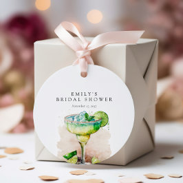 Etiquetas Para Lembrancinhas Chá de Noiva Fiesta em Aquarela