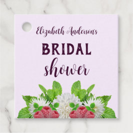 Etiquetas Para Lembrancinhas Chá de Noiva Jardim Dahlia