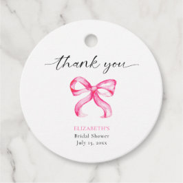 Etiquetas Para Lembrancinhas Chá de Noiva Personalizado 'Ela Está Dando o Nó'