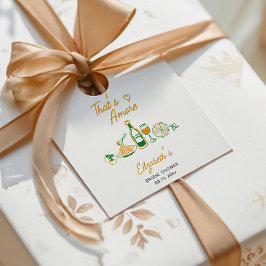 Etiquetas Para Lembrancinhas Chá de Noiva Rústico Italiano That's Amore