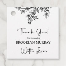 Chá de panela, Brida Moderna, Preto e Branco