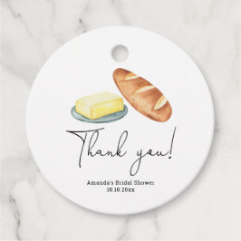 Etiquetas Para Lembrancinhas Chá de Panela Butter Together Obrigado